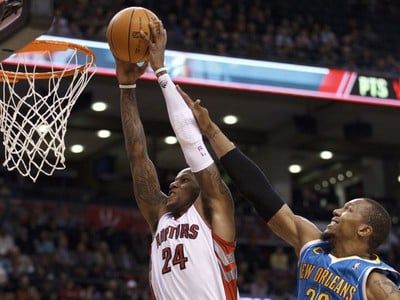 Sonny Weems z Toronta Raptors
