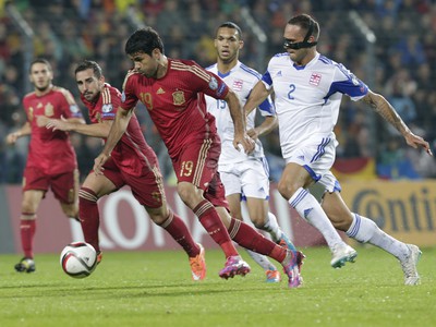 Dvojgólový Diego Costa prispel k triumfu Španielska