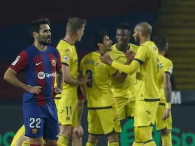 Ilkay Gundogan a gólové oslavy futbalistov Villarrealu