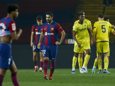 Frustrovaný Ilkay Gundogan a gólové oslavy futbalistov Villarrealu