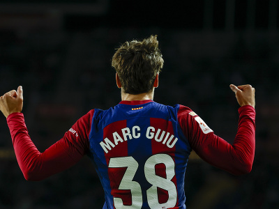 Barcelonský hrdina Marc Guiu a jeho gólové oslavy