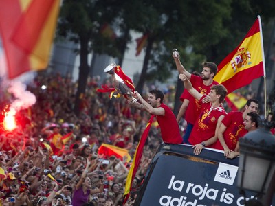 Majstrovské oslavy v Madride