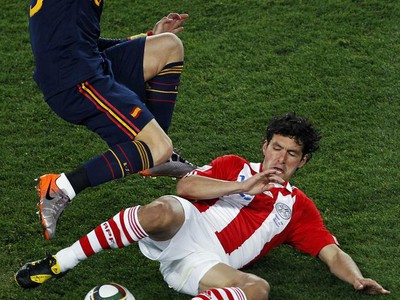 Sergio Ramos a Cristian Riveros