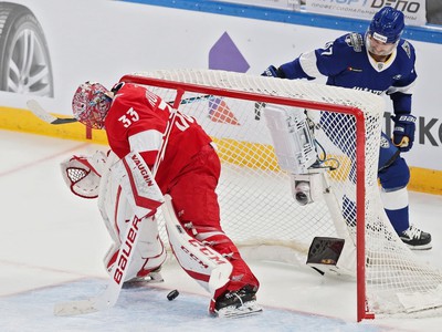 Július Hudáček počas Zápasu hviezd KHL