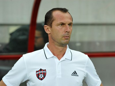 Radoslav Látal počas zápasu s Belehradom