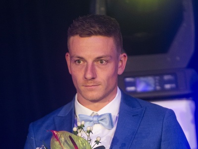 Šprintér Ján Volko získal 3. miesto počas odovzdávania cien ankety Športovec roka 2022