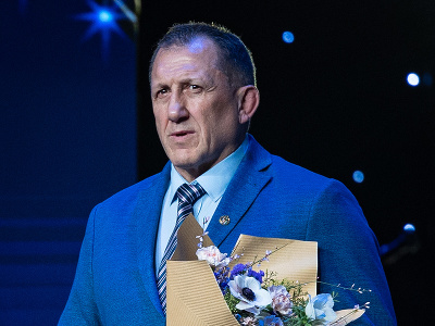 Bývalý zápasník Jozef Lohyňa získal ocenenie v kategórii Športová legenda počas slávnostného vyhlásenia ankety Športovec roka 2023