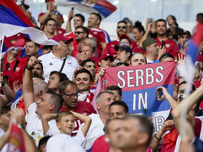 Fanúšikovia Srbska na šampionáte