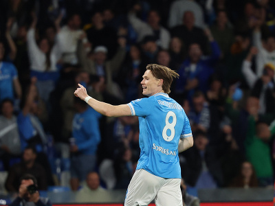 Hráč Neapola Scott McTominay