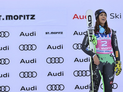 Talianska lyžiarka Elena Curtoniová triumfovala v zjazde vo švajčiarskom stredisku St. Moritz