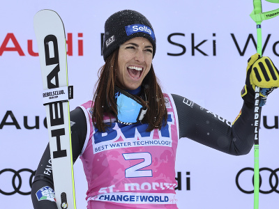 Talianska lyžiarka Elena Curtoniová triumfovala v zjazde vo švajčiarskom stredisku St. Moritz