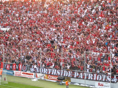 Fanúšikovia Spartaka Trnava poča zápasu so Steauou