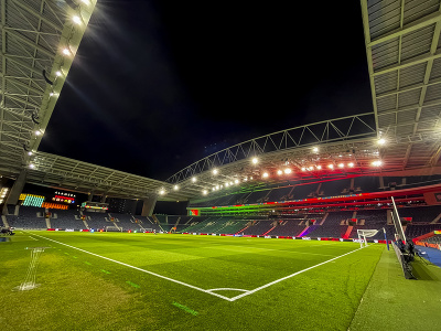 Štadión Estadio do Dragao, ktorý bude dejiskom súboja Portugalsko - Slovensko