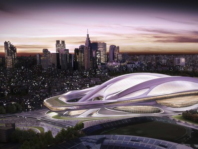 Štadión na olympijské hry v Tokiu v roku 2020.