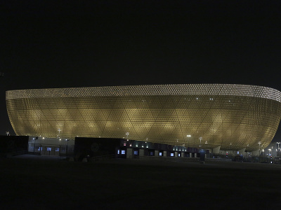 Na snímke futbalový štadión v katarskom meste Lúsajl