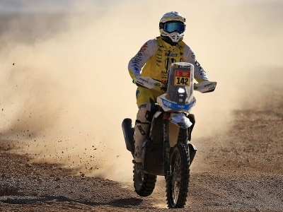 Slovenský motocyklista Štefan Svitko