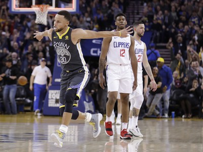 Basketbalista Golden State Warriors' Stephen Curry
