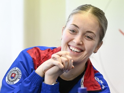 Na snímke slovenská stolnotenisová
