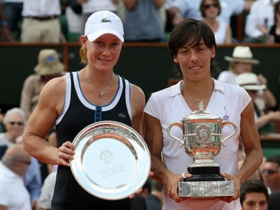 Finalistky Roland Garros