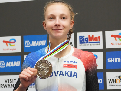 Slovenská cyklistka Viktória Chladoňová