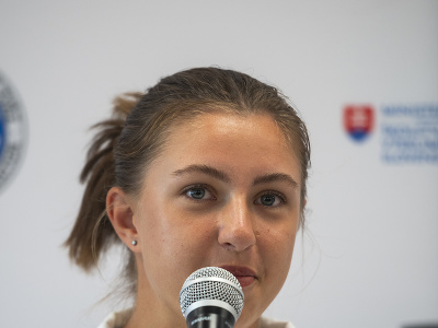 Slovenská tenistka Renáta Jamrichová po návrate z Wimbledonu