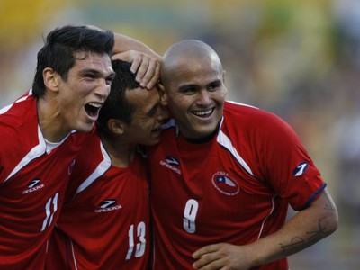 Suazo, Orellana a Gonzalez sa tešia z gólu