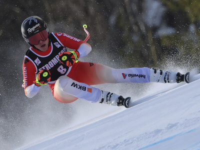 Švajčiarska lyžiarka Lara Gutová Behramiová