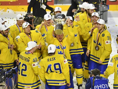 Švédi sa radujú z titulu majstrov sveta