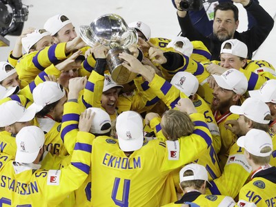 Hokejisti Švédska si vybojovali zlaté medaily na majstrovstvách sveta v Dánsku.