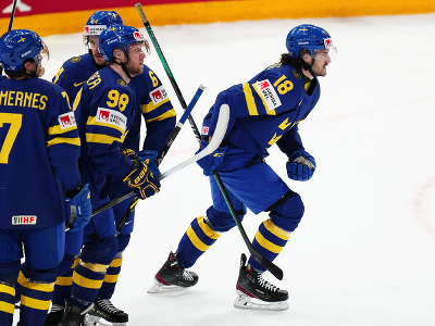 Švédski hokejisti a ich gólové oslavy