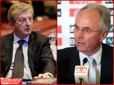 Roy Hodgson a Sven-Göran Eriksson