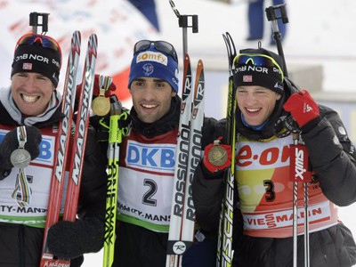 Svendsen, Fourcade a Bö