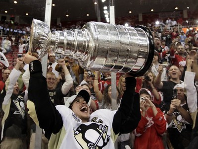 Sydney Crosby sa raduje