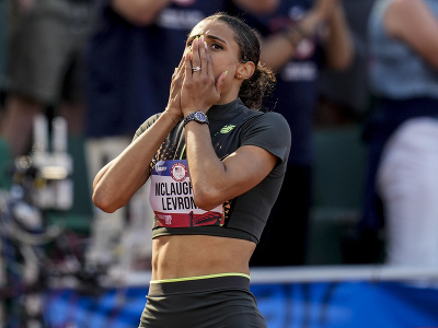 Americká atlétka Sydney McLaughlinová-Levroneová