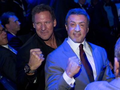 Legendrány Rocky alias Sylvester Stallone v Hamburgu