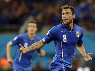 Claudio Marchisio po krásnom góle zo signálu