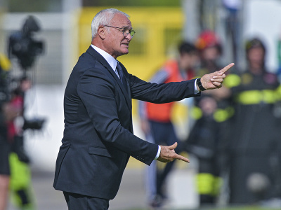 Tréner Cagliari Calcio Claudio Ranieri