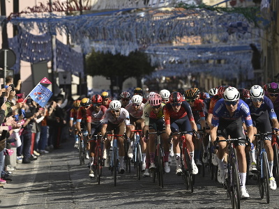 Momentka zo 6. etapy Giro d´Italia