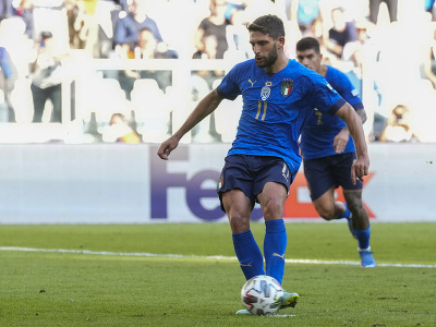 Domenico Berardi kope penaltu Talianska