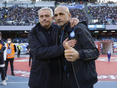 Luciano Spalletti a José Mourinho