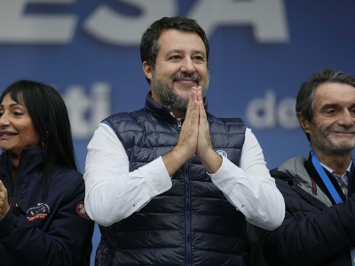 Taliansky vicepremiér Matteo Salvini