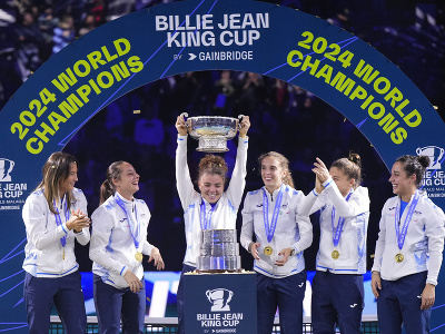 Talianske tenistky zdolali Slovensko a získali Pohár Billie Jean Kingovej