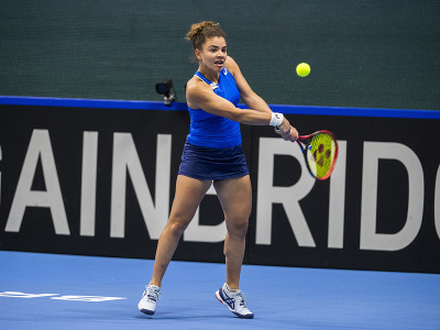 Na snímke talianska tenistka Jasmine Paoliniová