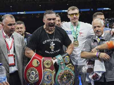 Ukrajinský boxer Oleksandr Usyk