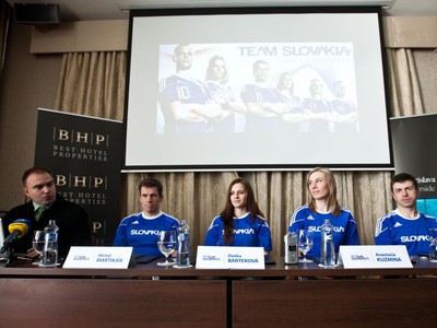 Členovia Teamu Slovakia na