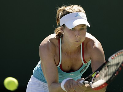 Americká tenistka Ashley Harkleroad už má svoje kariérne maximum za sebou, no pri hre bolo radosť na ňu pozerať.