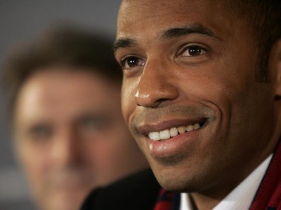 Thierry Henry po príchode
