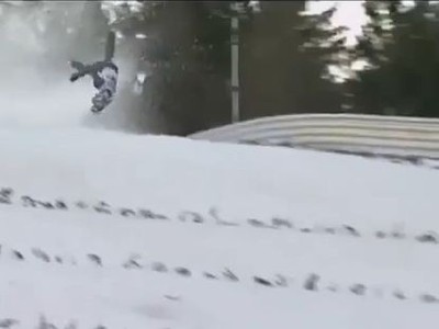 Pád rakúskeho skokana na lyžiach Thomasa Morgensterna