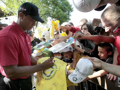 Tiger Woods na turnaji Memorial v Dubline