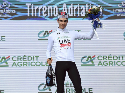 Španiel Juan Ayuso Pesquera po 2. etape pretekov Tirreno - Adriatico